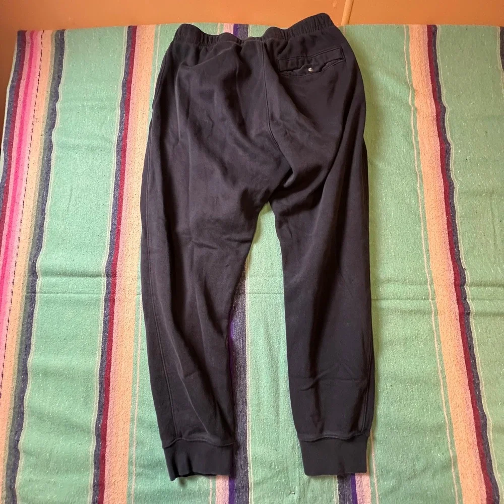 Nike Joggers Mens Medium Black Sportswear Fleece Tapered Sweatpants Futura Logo